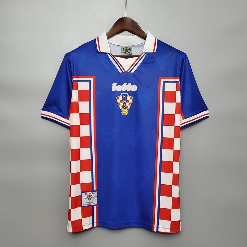 Croacia Visitante Retro 1998