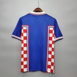 Croacia Visitante Retro 1998 2