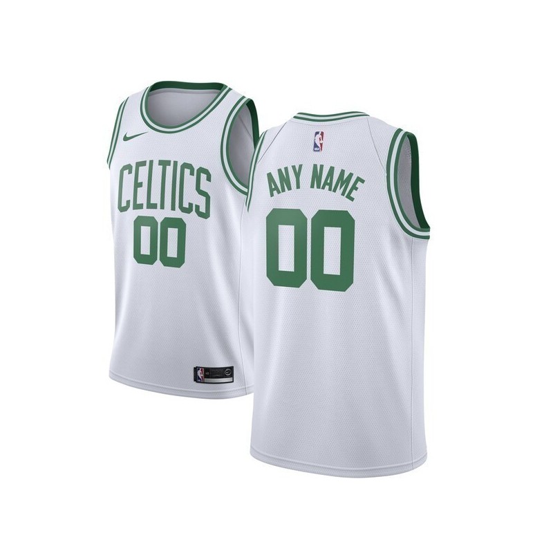 Boston Celtics Blanco Serigrafiada (Personalizable)