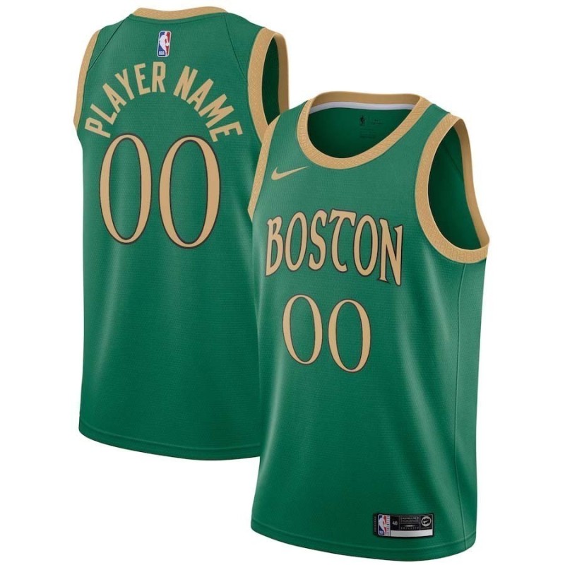 Boston Celtics City Editions Verde Serigrafiada (Personalizable)