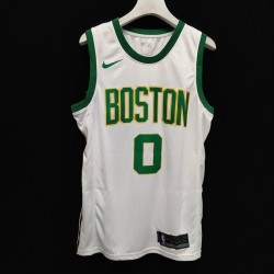 Boston Celtics City Editions Blanco Serigrafiada (Personalizable) 2