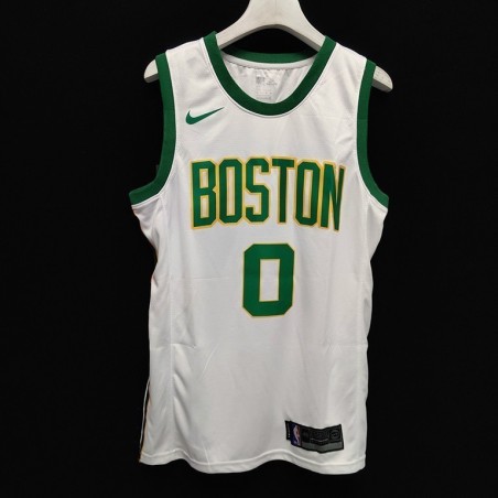 Boston Celtics City Editions Blanco Serigrafiada (Personalizable)