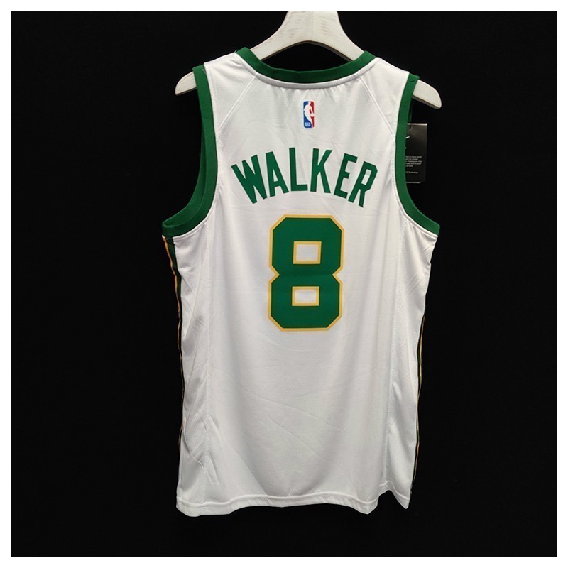 Boston Celtics City Editions Blanco Serigrafiada (Personalizable)