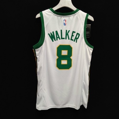 Boston Celtics City Editions Blanco Serigrafiada (Personalizable)