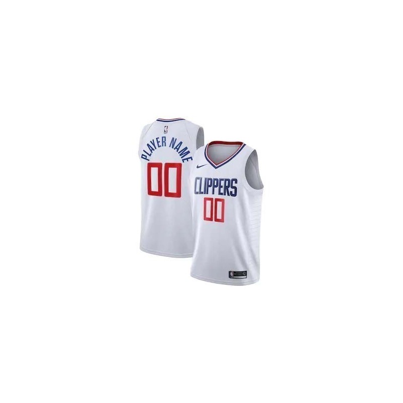 Angeles Clippers Blanco Serigrafiada (Personalizable)