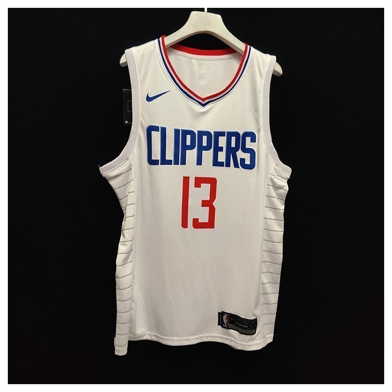 Angeles Clippers Blanco Serigrafiada (Personalizable)