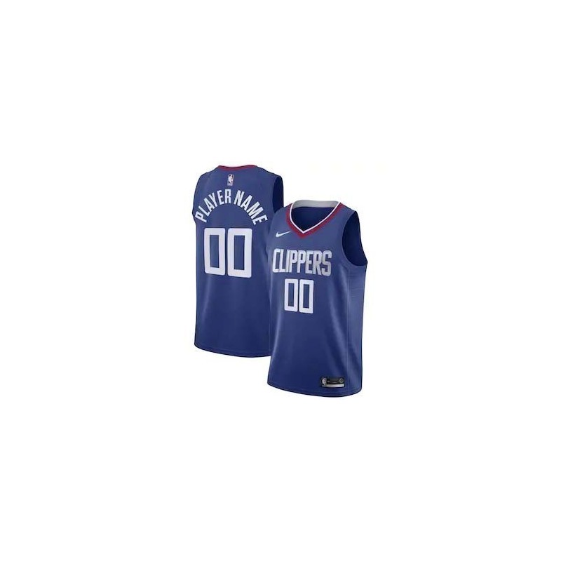 Angeles Clippers azul Serigrafiada (Personalizable)