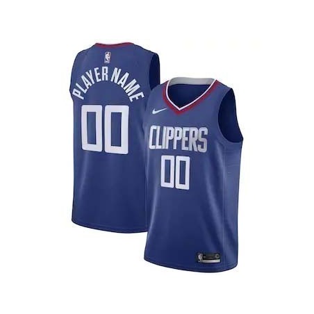 Angeles Clippers azul Serigrafiada (Personalizable)