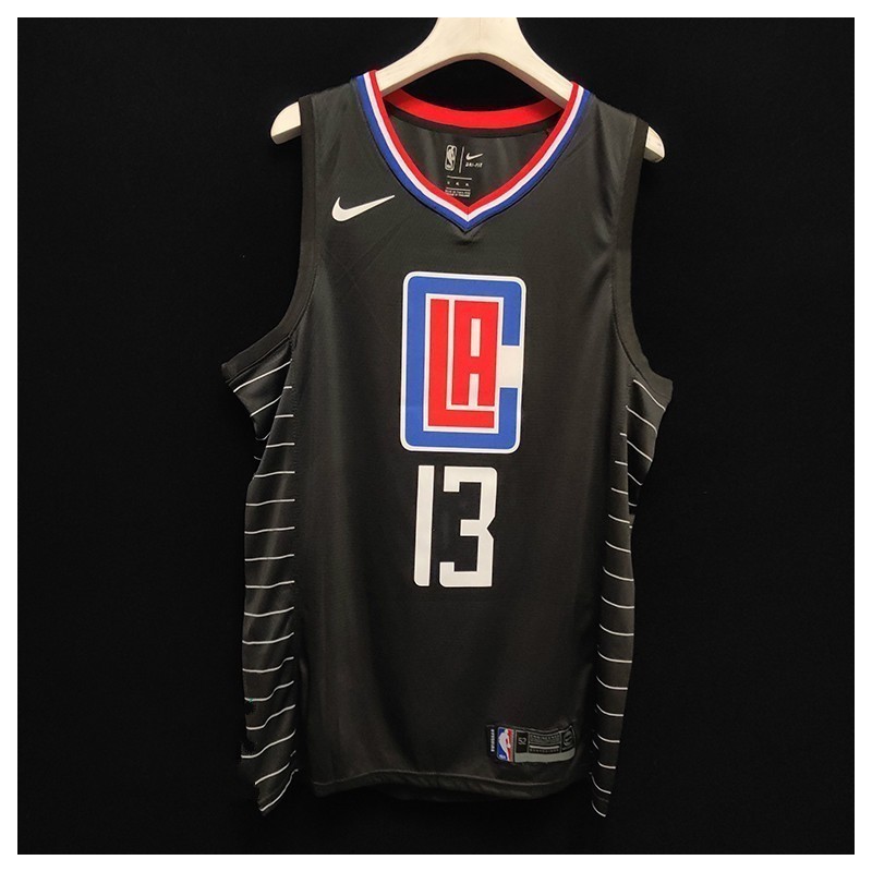 Angeles Clippers Negro Serigrafiada (Personalizable)