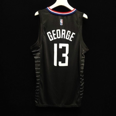 Angeles Clippers Negro Serigrafiada (Personalizable)