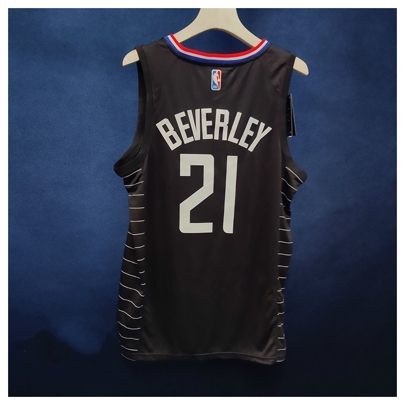Angeles Clippers Negro Serigrafiada (Personalizable)