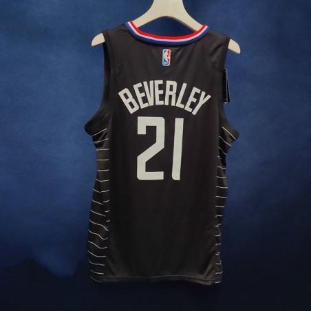 Angeles Clippers Negro Serigrafiada (Personalizable)