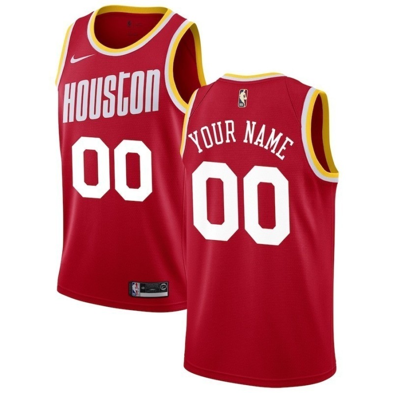 Houston Rocket Classic Serigrafiada (Personalizable)