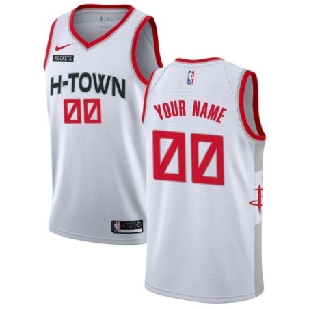 Houston Rocket City Editions Serigrafiada (Personalizable)