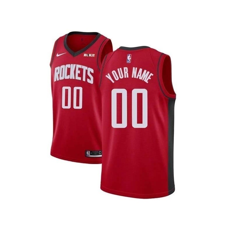 Houston Rocket Icon Serigrafiada (Personalizable)