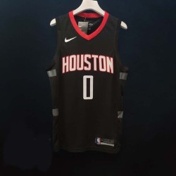 Houston Rocket Negra Serigrafiada (Personalizable) 2