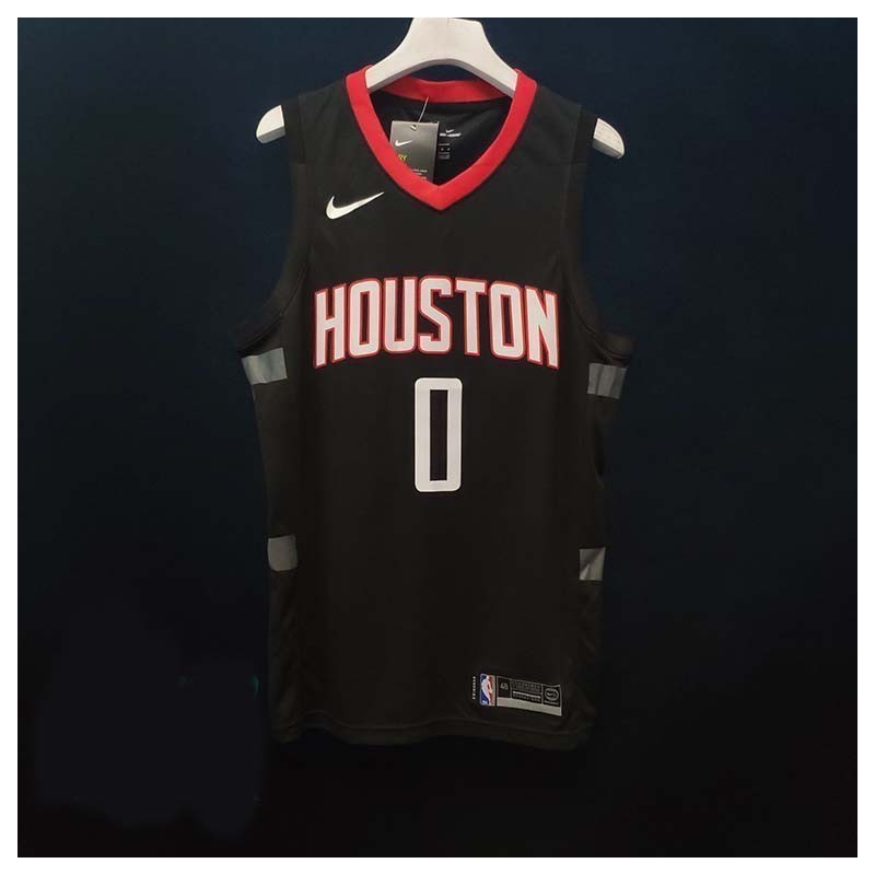 Houston Rocket Negra Serigrafiada (Personalizable)