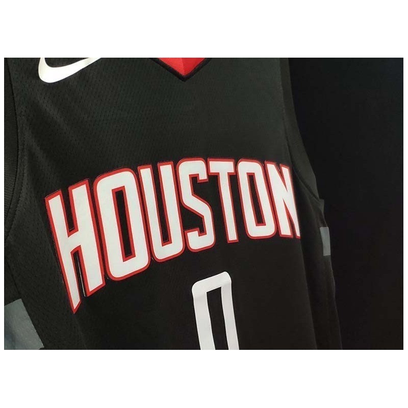 Houston Rocket Negra Serigrafiada (Personalizable)
