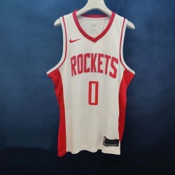 Houston Rocket Blanca Serigrafiada (Personalizable) 2