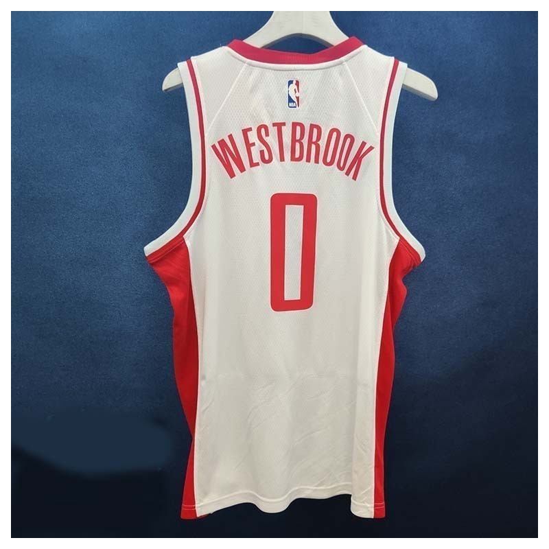 Houston Rocket Blanca Serigrafiada (Personalizable)