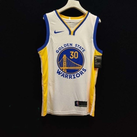 Golden State Warriors Blanca Serigrafiada (Personalizable)