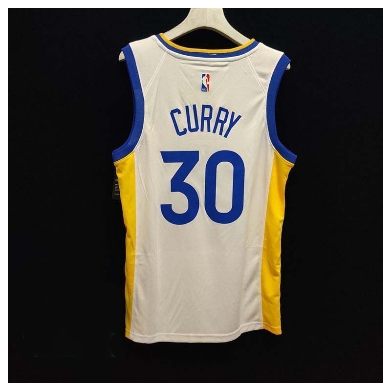 Golden State Warriors Blanca Serigrafiada (Personalizable)