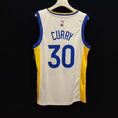 Golden State Warriors Blanca Serigrafiada (Personalizable)