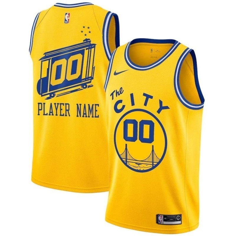 Golden State Warriors The City Serigrafiada (Personalizable)
