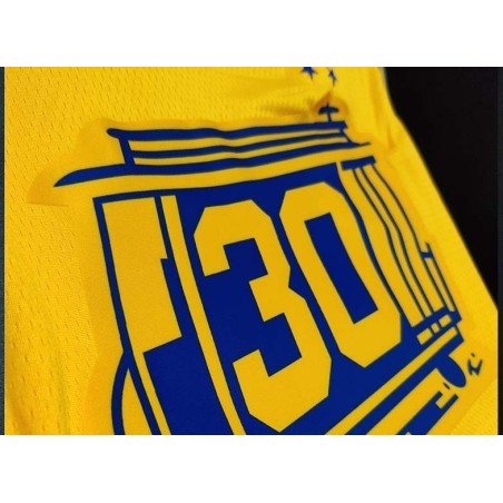 Golden State Warriors The City Serigrafiada (Personalizable)