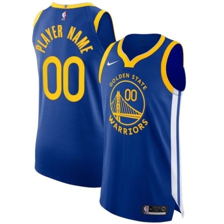 Golden State Warriors Azul Serigrafiada (Personalizable)