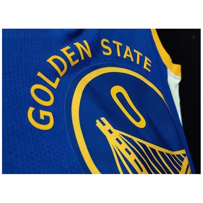 Golden State Warriors Azul Serigrafiada (Personalizable)