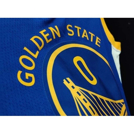 Golden State Warriors Azul Serigrafiada (Personalizable)