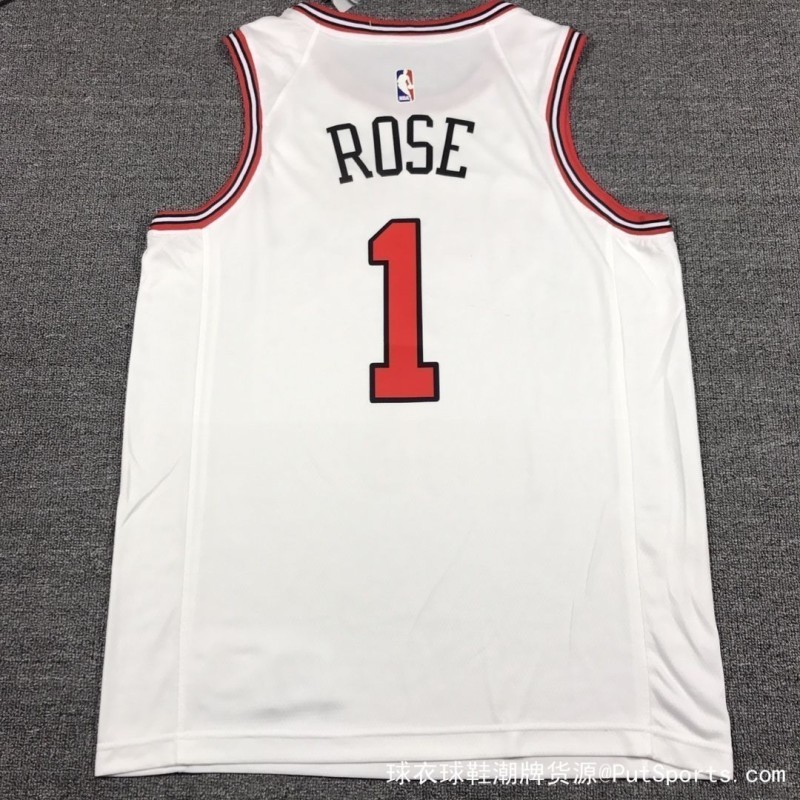 Chicago Bulls Blanco Serigrafiada (Personalizable)
