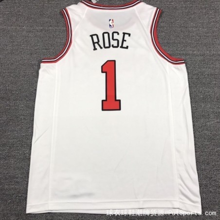 Chicago Bulls Blanco Serigrafiada (Personalizable)