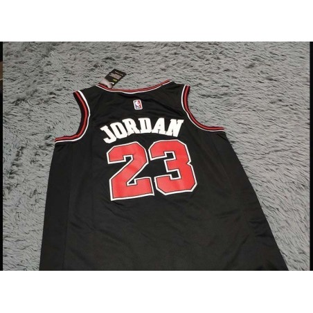 Chicago Bulls Negro Serigrafiada (Personalizable)