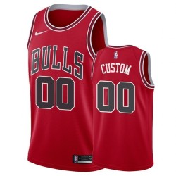 Chicago Bulls Rojo Serigrafiada (Personalizable)