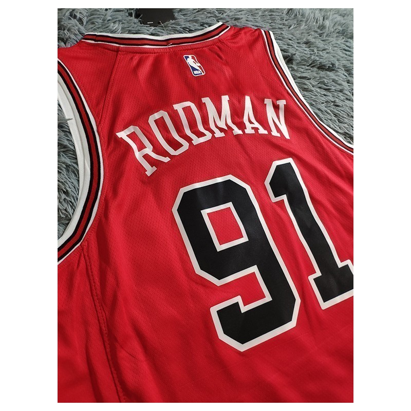 Chicago Bulls Rojo Serigrafiada (Personalizable)