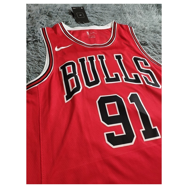 Chicago Bulls Rojo Serigrafiada (Personalizable)
