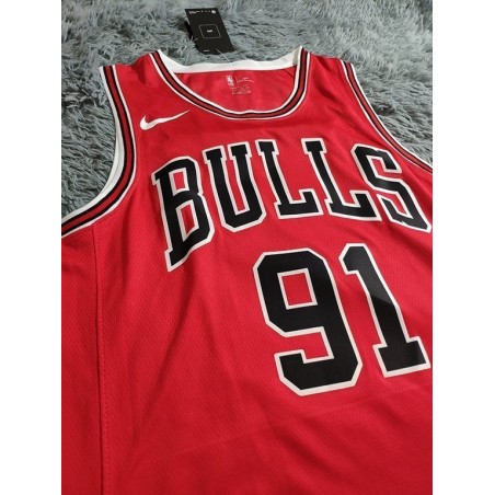 Chicago Bulls Rojo Serigrafiada (Personalizable)