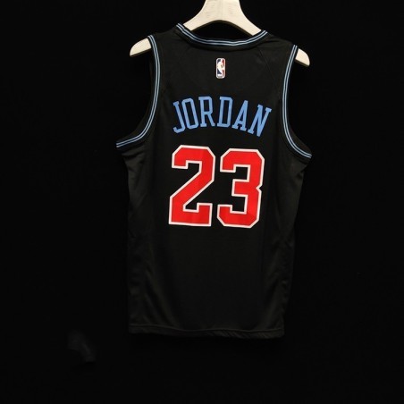 Chicago Bulls City Editions Negro Serigrafiada (Personalizable)