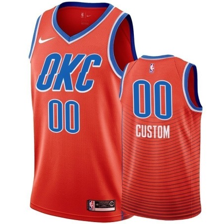 Oklahoma Thunder Statament Serigrafiada (Personalizable)