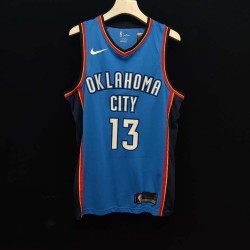 Oklahoma Thunder Azul Serigrafiada (Personalizable) 2