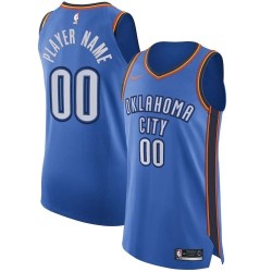 Oklahoma Thunder Azul Serigrafiada (Personalizable)