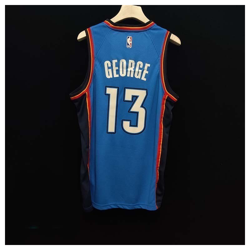 Oklahoma Thunder Azul Serigrafiada (Personalizable)