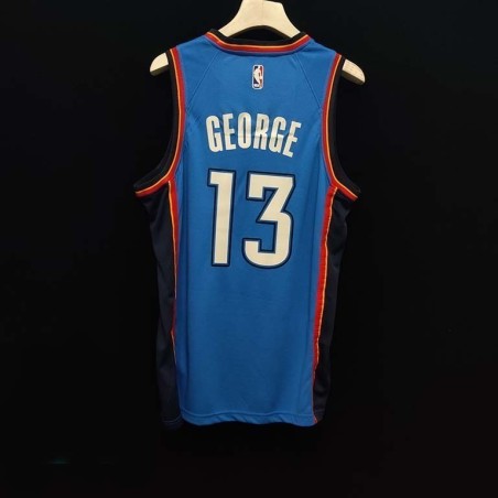 Oklahoma Thunder Azul Serigrafiada (Personalizable)