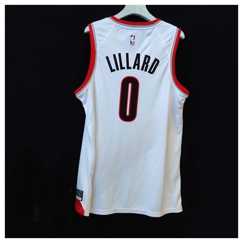 Porland Trail Blazers Blanco Serigrafiada (Personalizable)