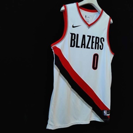 Porland Trail Blazers Blanco Serigrafiada (Personalizable)