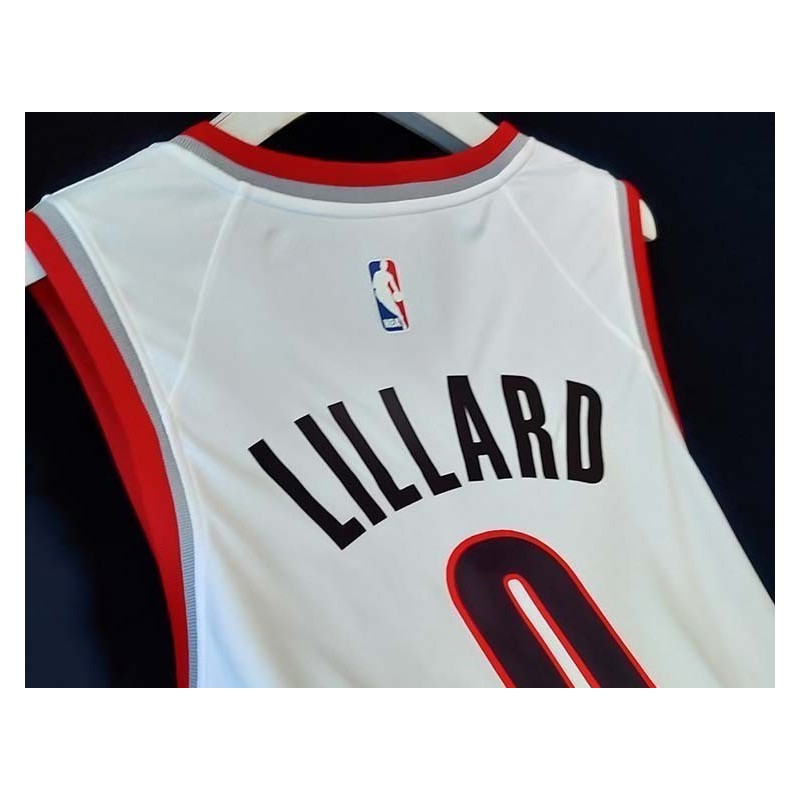 Porland Trail Blazers Blanco Serigrafiada (Personalizable)