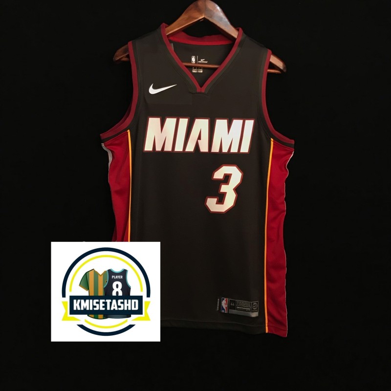 Miami Heat Negro Serigrafiado