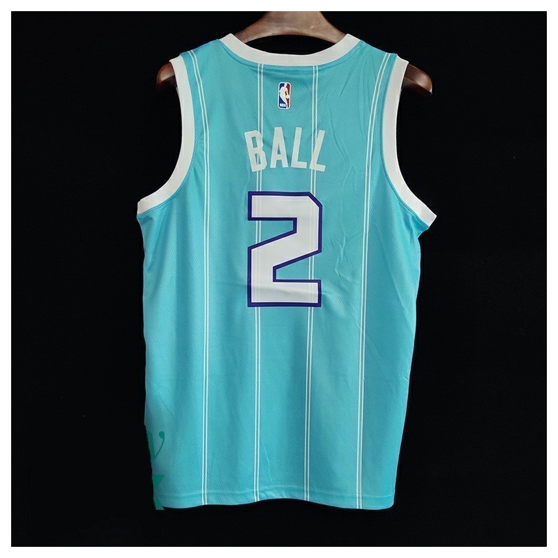 Charlotte Hornets Jordan Icon 20/21 Serigrafiada (Personalizable)